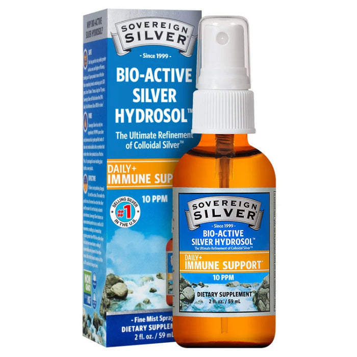 Sovereign Silver Bio-Active Silver Hydrosol-2oz Fine Mist Spray
