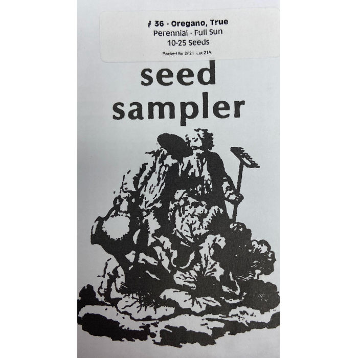Oregano, 10-25 seeds per packet