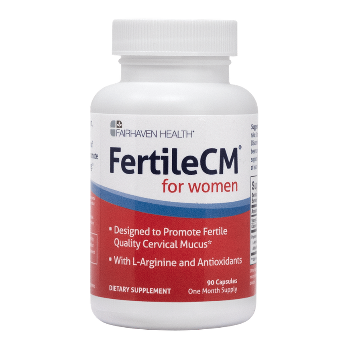 FertileCM Cervical Mucus Enhancer for Women, 90 Capsules