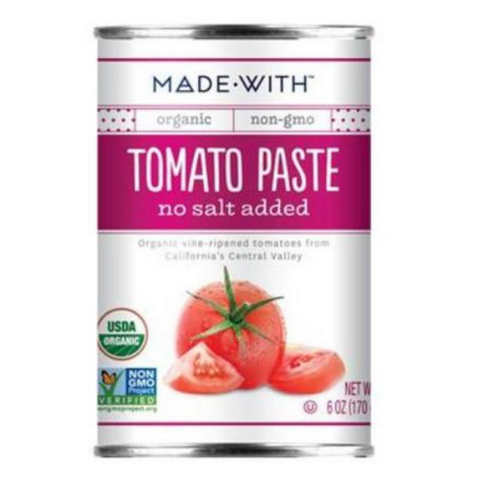 Tomato Paste - No Salt Added, 6 oz.