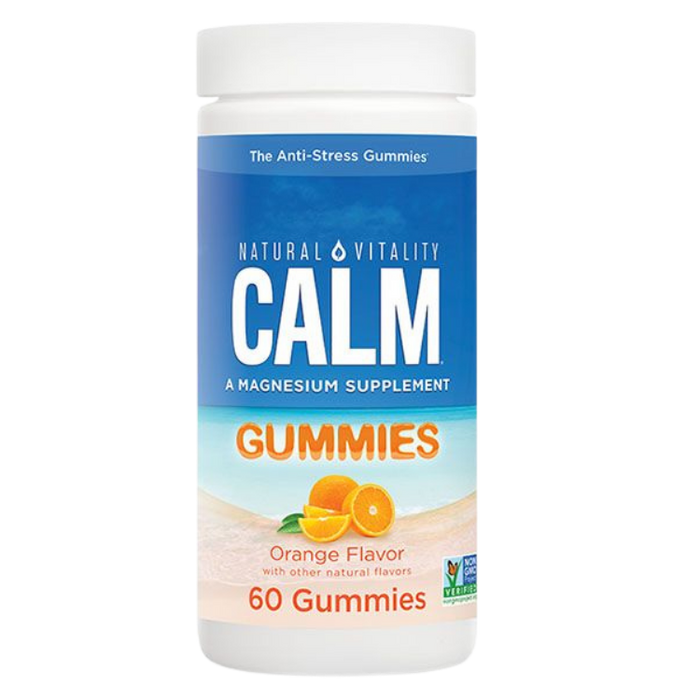 Natural Calm Gummies-Orange, 120 ct