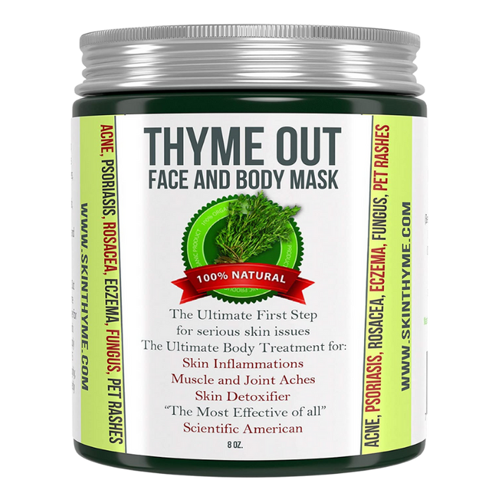 Thyme Out - Face and Body Mask, 8 oz.