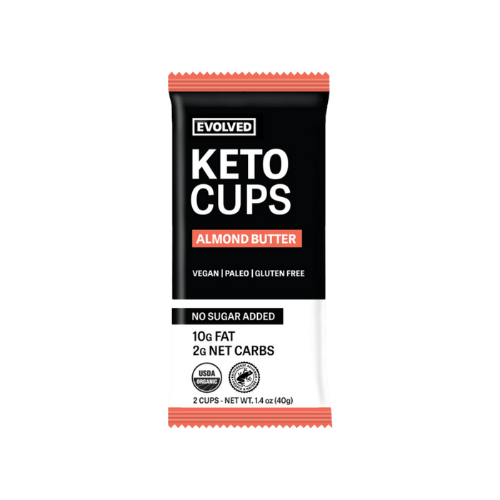 Almond butter Keto Cups, 2 ct