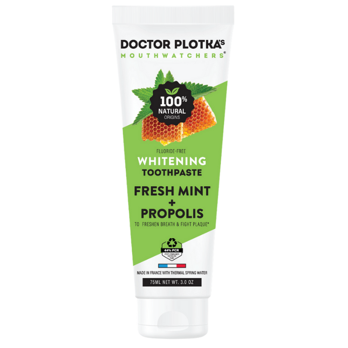Dr Plotka's Whitening Toothpaste Fresh Mint + Propolis 3 oz