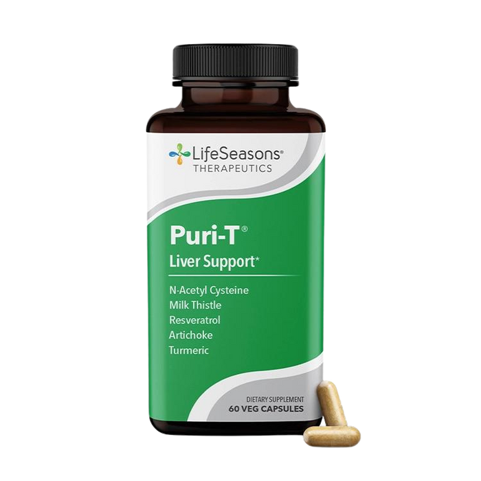 Puri-T, Liver Support, 60 caps