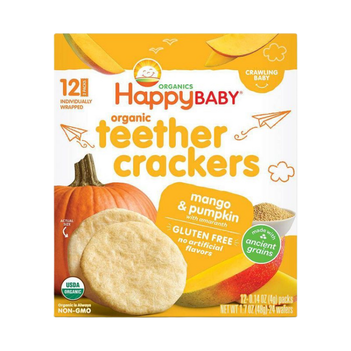 Mango Pumpkin Teether Crackers 1.7 oz