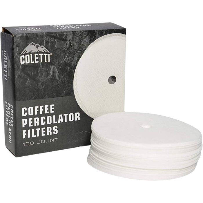 Percolator Filters 100 ct, fits 3.5” percolator baskets