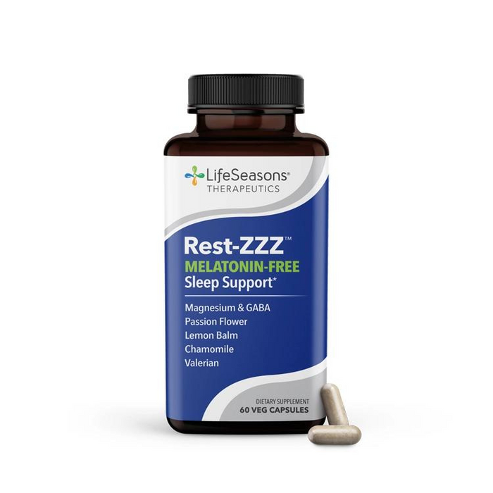 Rest-ZZZ- Melatonin Free, 60 Caps