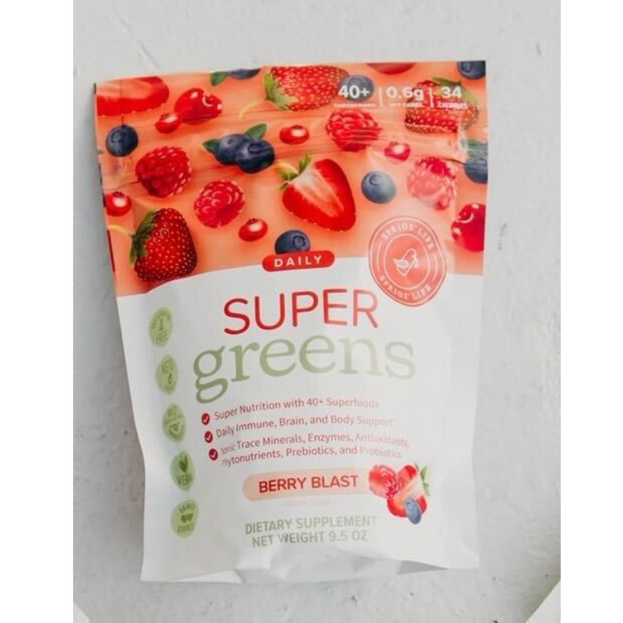 Daily Super Greens- Berry Blast, 9.5oz