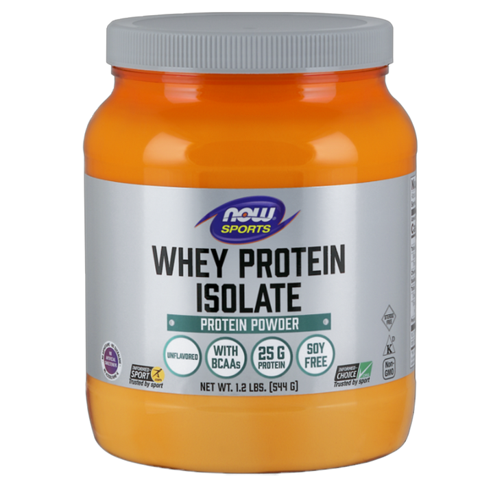 Whey Protein Isolate - Natural Unflavored, 1.2 lbs