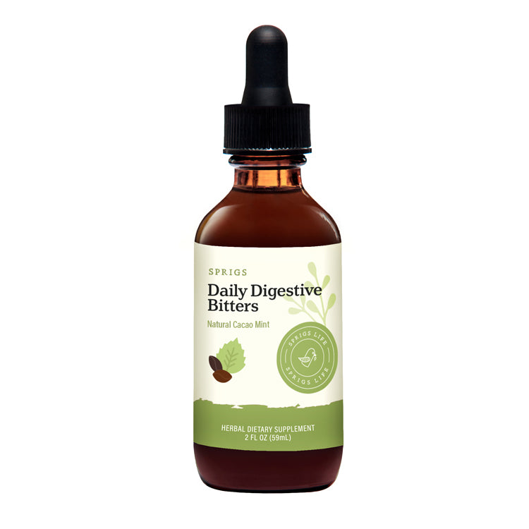Daily Digestive Bitters, w/ Natual Cocao Mint 2oz — Natures Warehouse